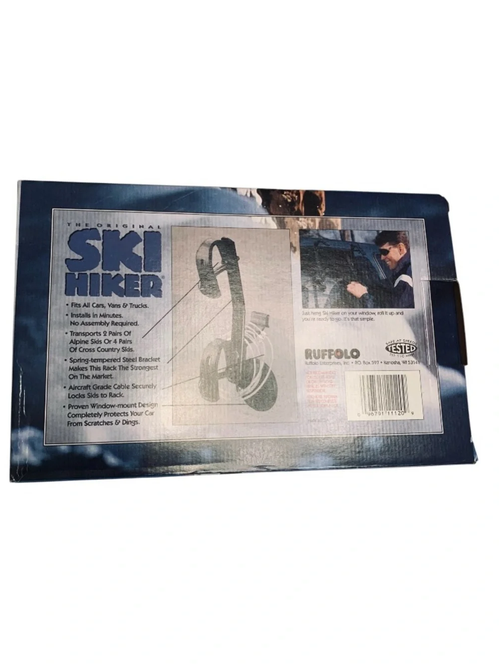 Ski-Hiker Window Mount Ski Racks / SKI-HIKER WINDOW MOUNT SKI